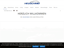 Tablet Screenshot of heuschmid.de